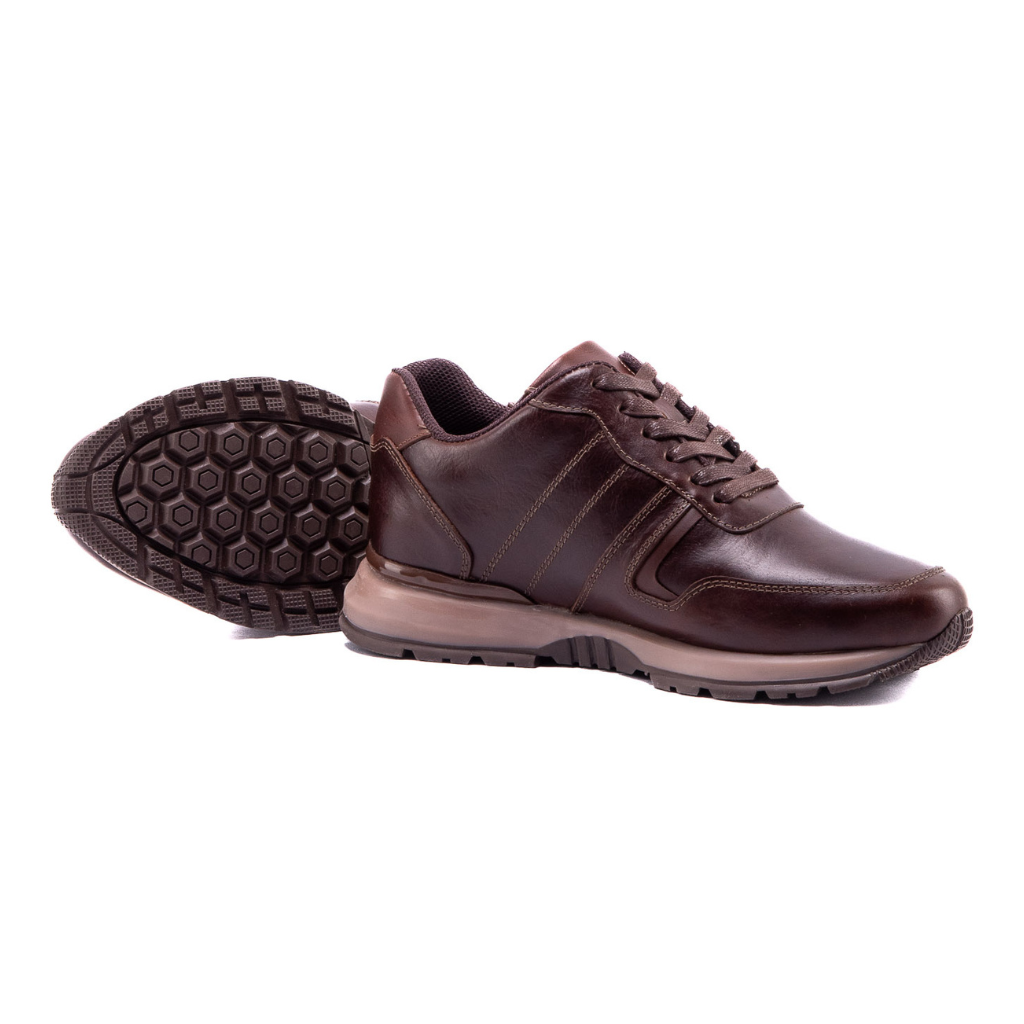 Sneakers en cuero | Patric Café