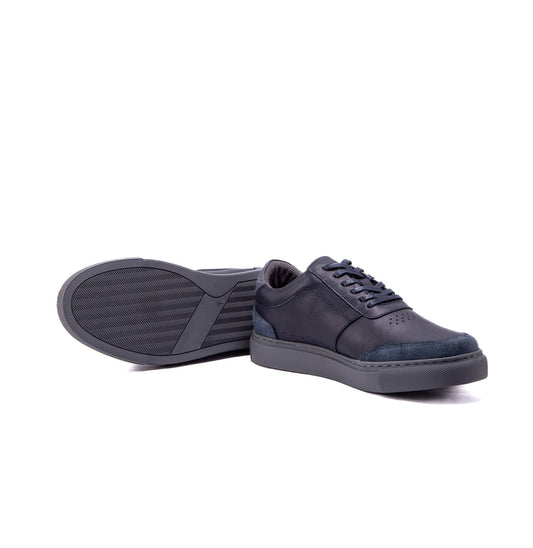 BARCA AZUL | Sneakers en cuero