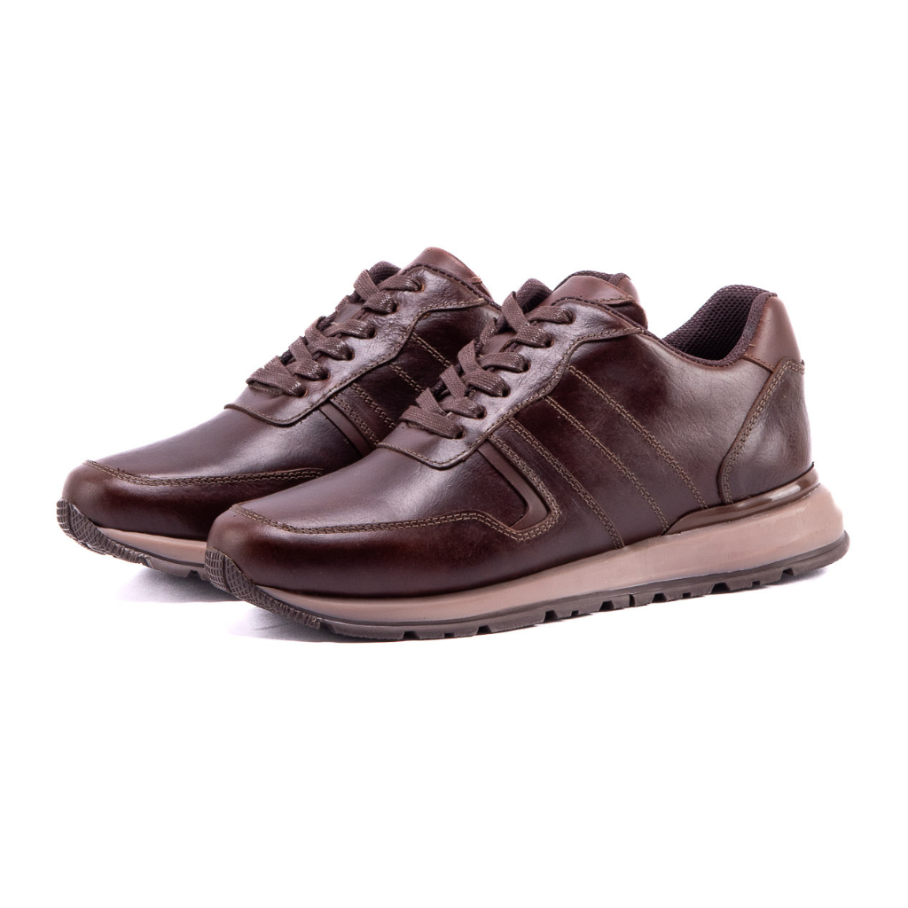 Sneakers en cuero | Patric Café