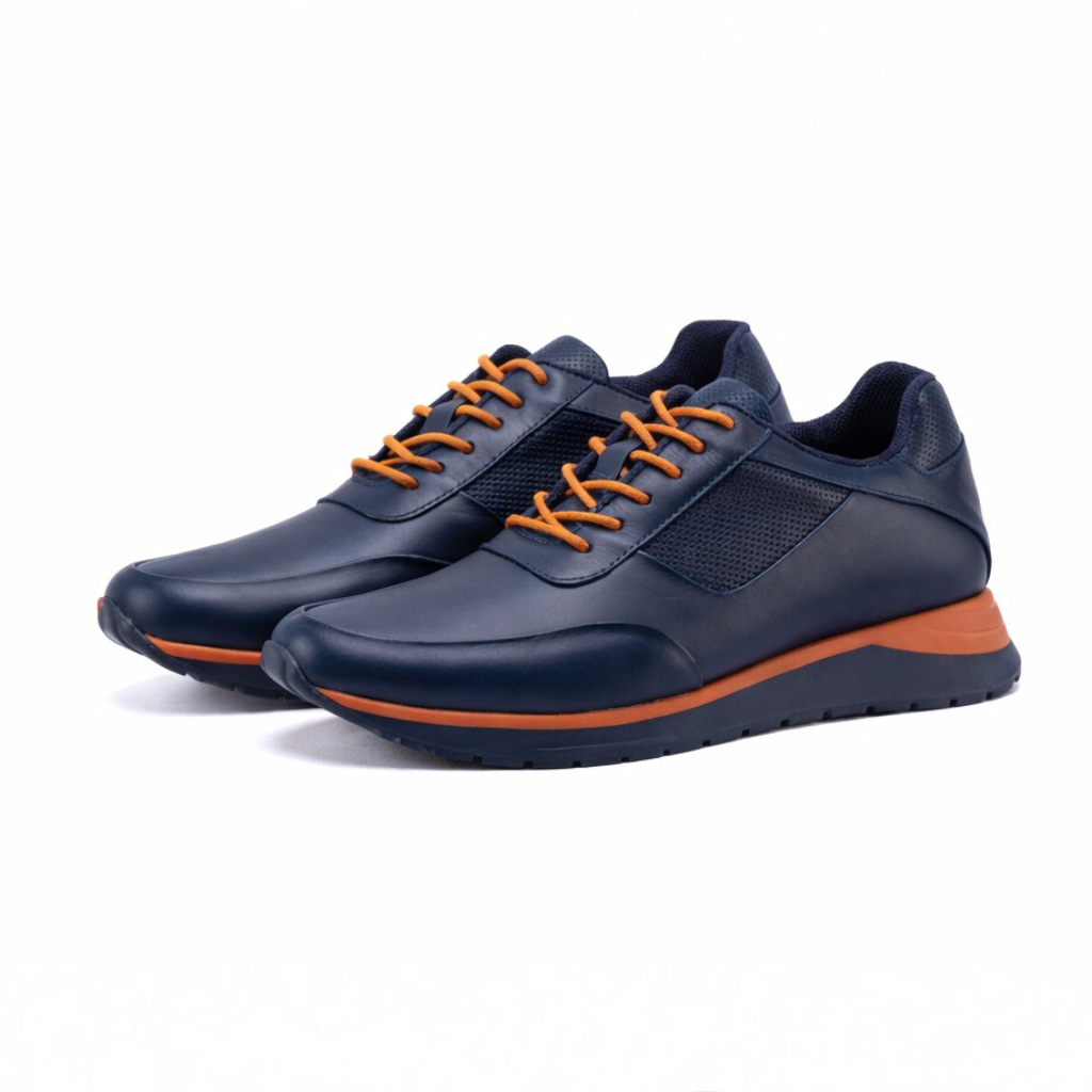 Sneakers en cuero | Forlan Azul
