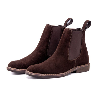 CHELSEA CARNAZA CAFE | Botas en cuero