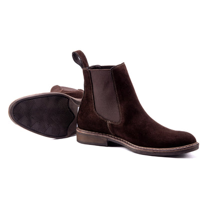 CHELSEA CARNAZA CAFE | Botas en cuero
