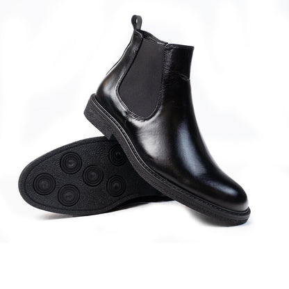 CHELSEA NEGRO| Botines en cuero