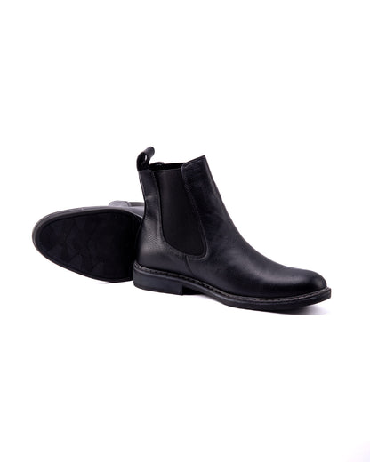 CHELSEA SPORT NEGRO | Botas en cuero