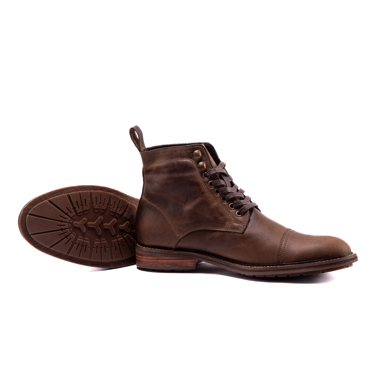 MILANO III TIERRA | Botas en cuero