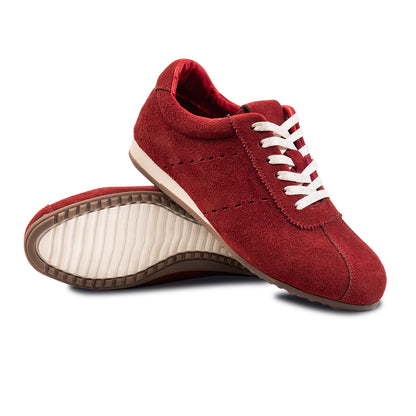 SNEAKERS SIMONA CARNAZA ROJO | Zapatos 100% cuero