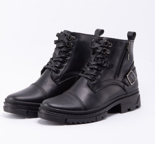 Botas en cuero | Turin Negra