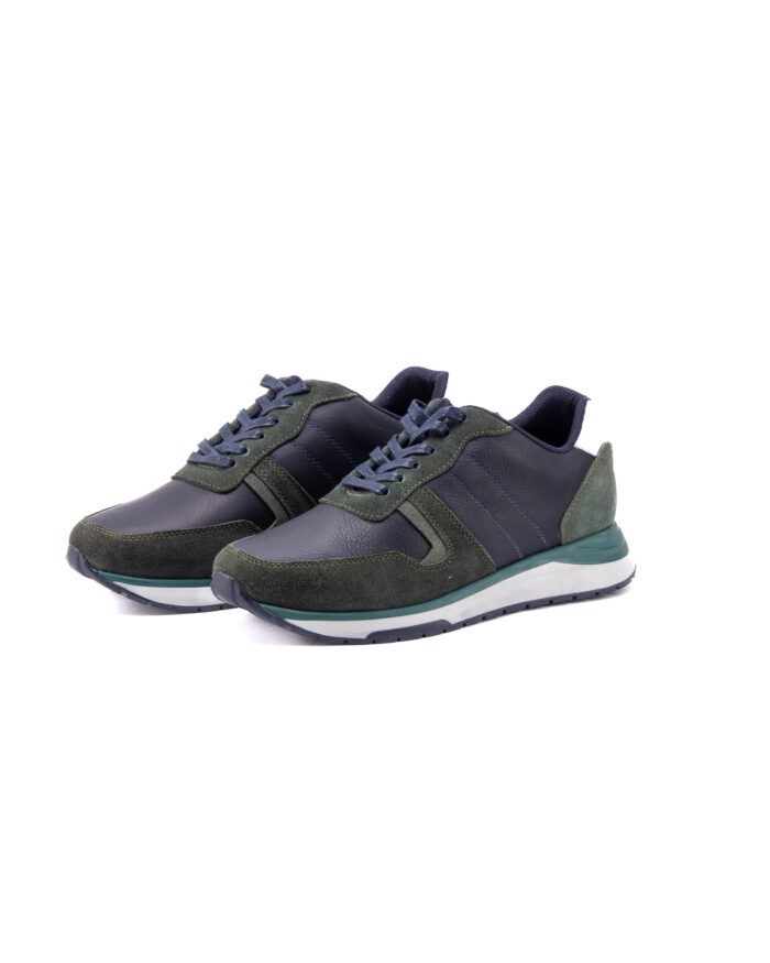 TENIS CUERO LISO ATLANTA  VERDE - Image 2